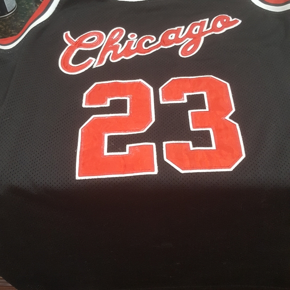 Mitchell and ness throwback jersey Michael Jordan used black 3xl - Picture 2 of 4
